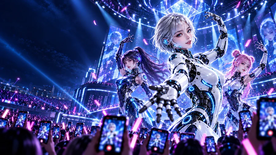 IDOLVERSE 角色与未来世界